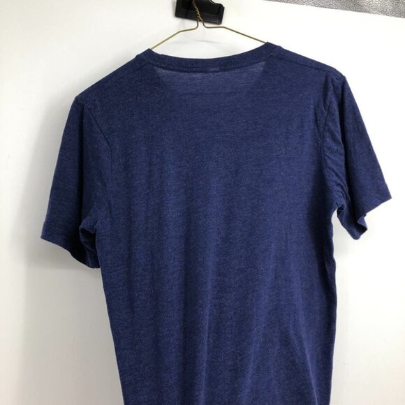 Tentree 10 Tree navy blue mustard yellow logo graphic logo SP - Picture 13 of 14